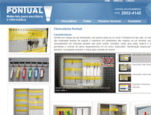 Tablet Screenshot of pontualonline.com.br
